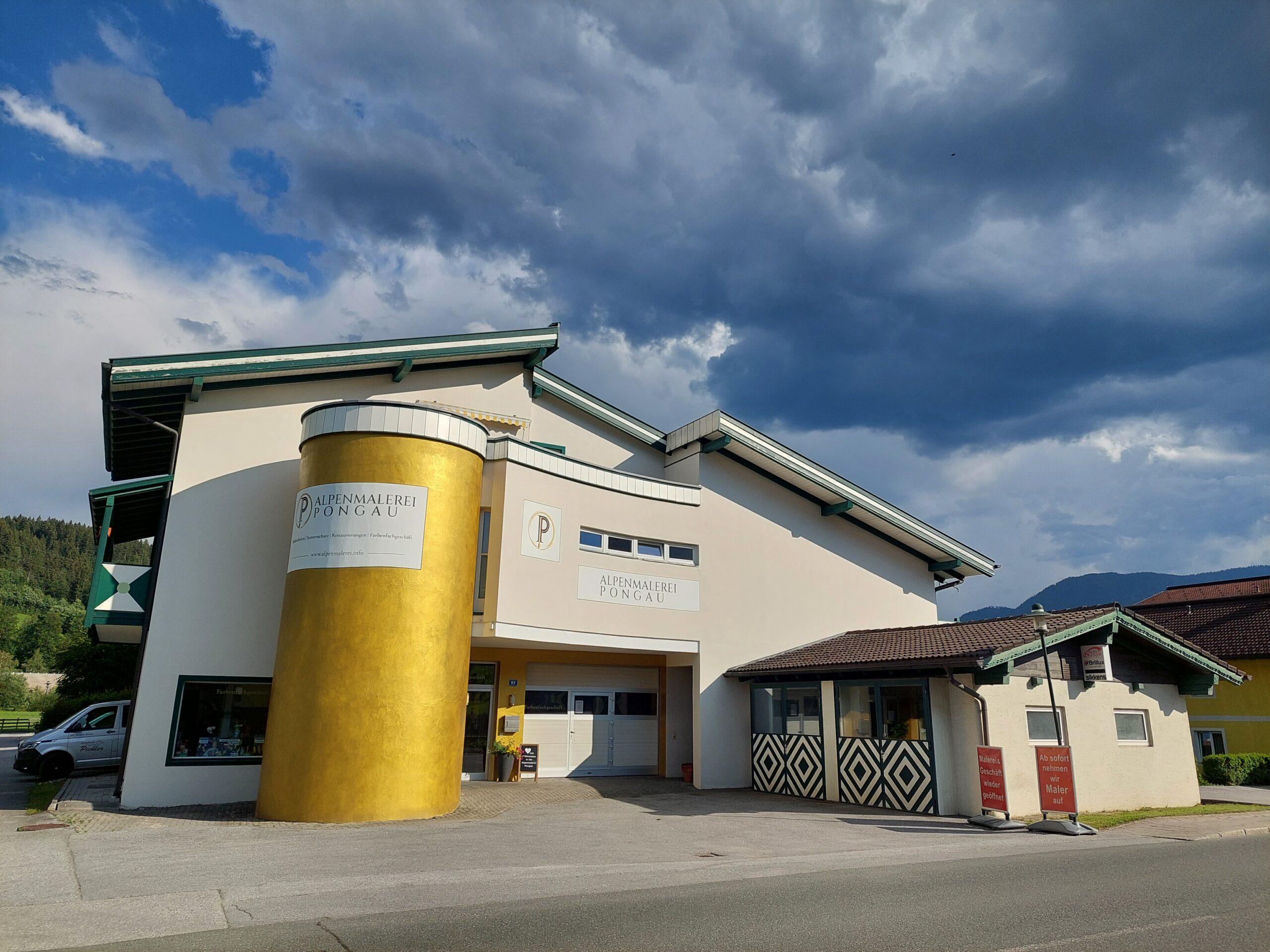 Außenansicht Alpenmalerei Pongau
